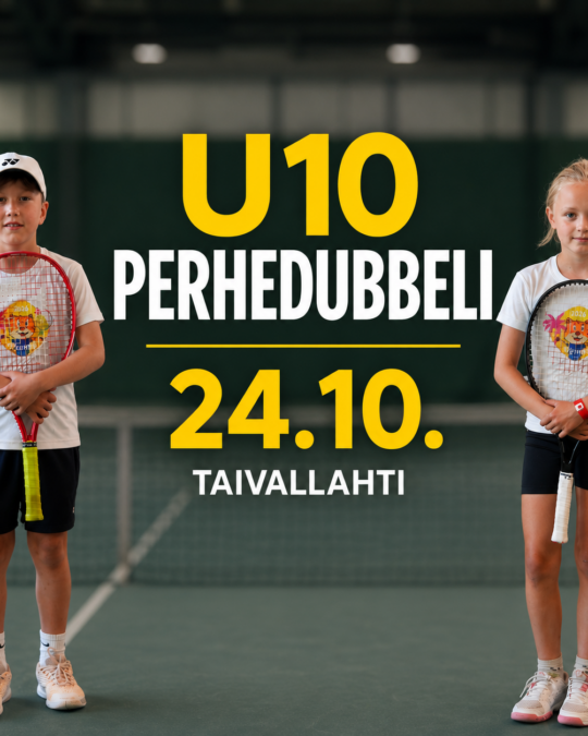 U10 Perhedubbelit la 24.10. klo 18.00-20.00, Taivallahti